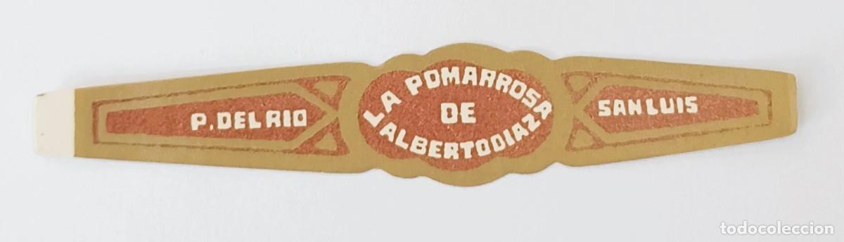 Otros Art&iacute;culos de Coleccionismo en Papel: Chinchal, Cigar Band, Antigua Vitola de Coleccion, LA POMARROSA, A663