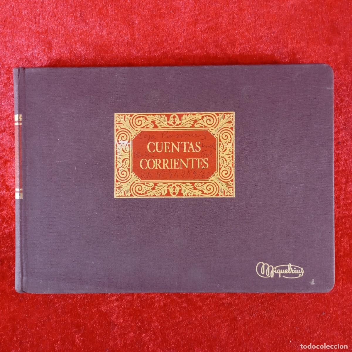 Otros Art&iacute;culos de Coleccionismo en Papel: CUENTAS CORRIENTES - MIQUELRIUS - LIBRO DE CUENTAS - VAC&Iacute;O / 2747