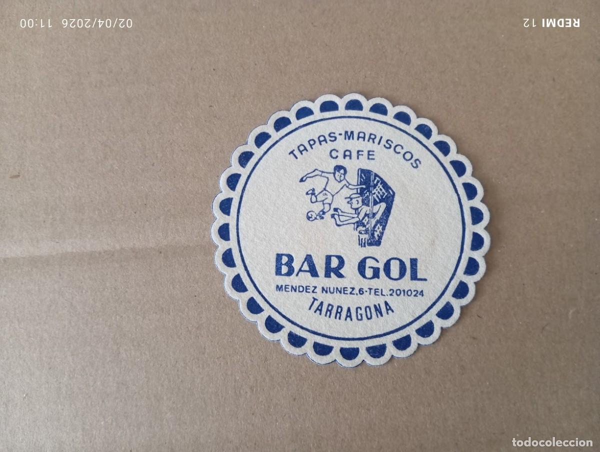 Otros Art&iacute;culos de Coleccionismo en Papel: POSAVASOS BAR GOL TARRAGONA