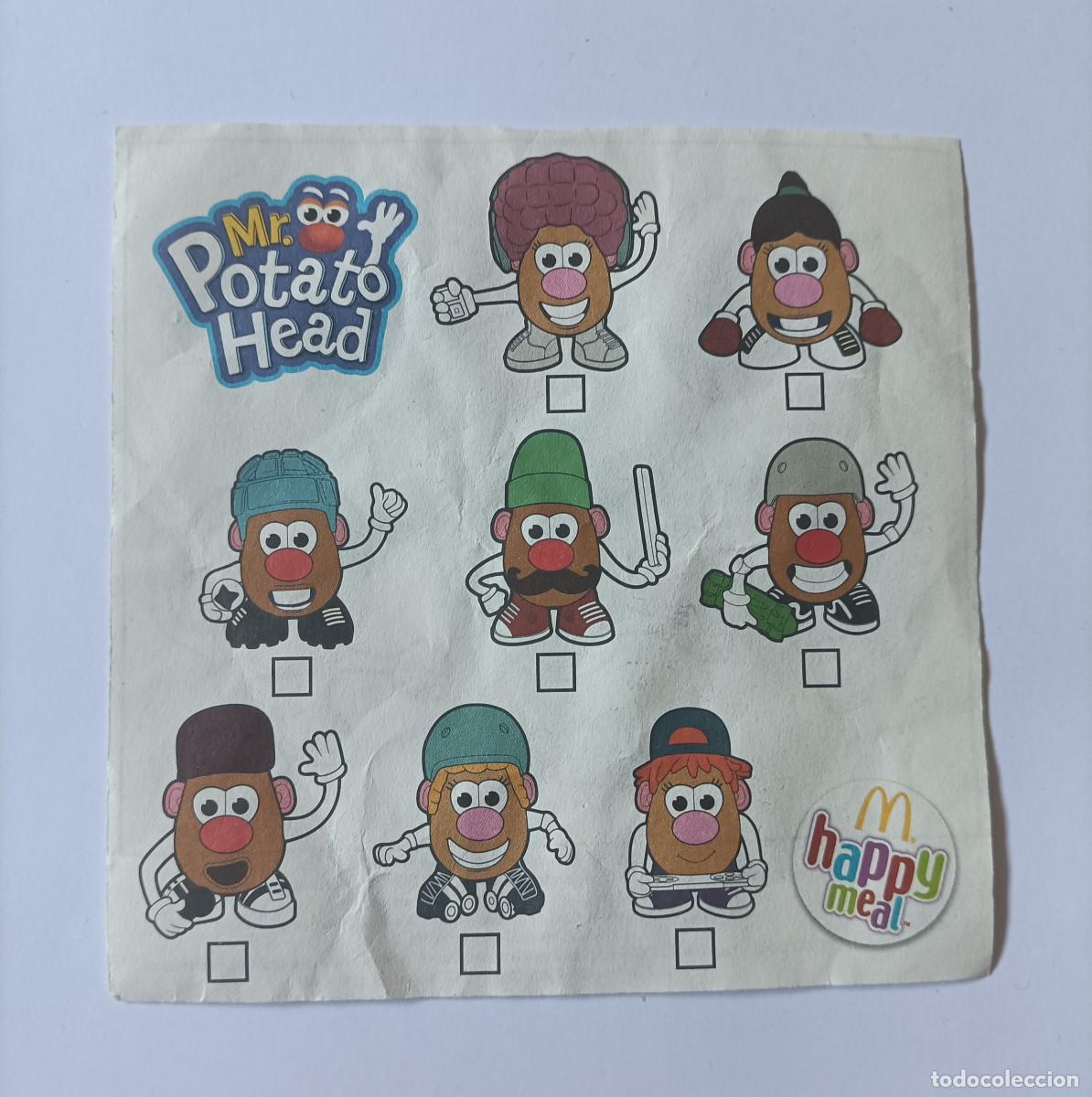 Otros Art&iacute;culos de Coleccionismo en Papel: mr potato head papel mcdonalds mcdonald mc donald happy meal check list instrucciones papel checklis