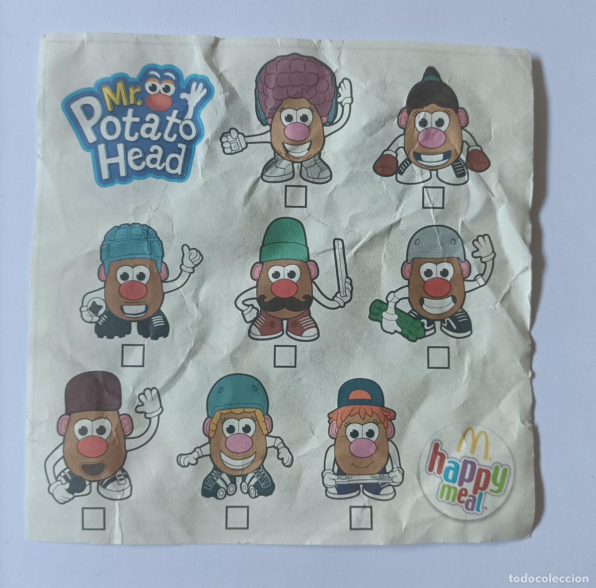 Otros Art&iacute;culos de Coleccionismo en Papel: mr potato head papel mcdonalds mcdonald mc donald happy meal check list instrucciones papel checklis