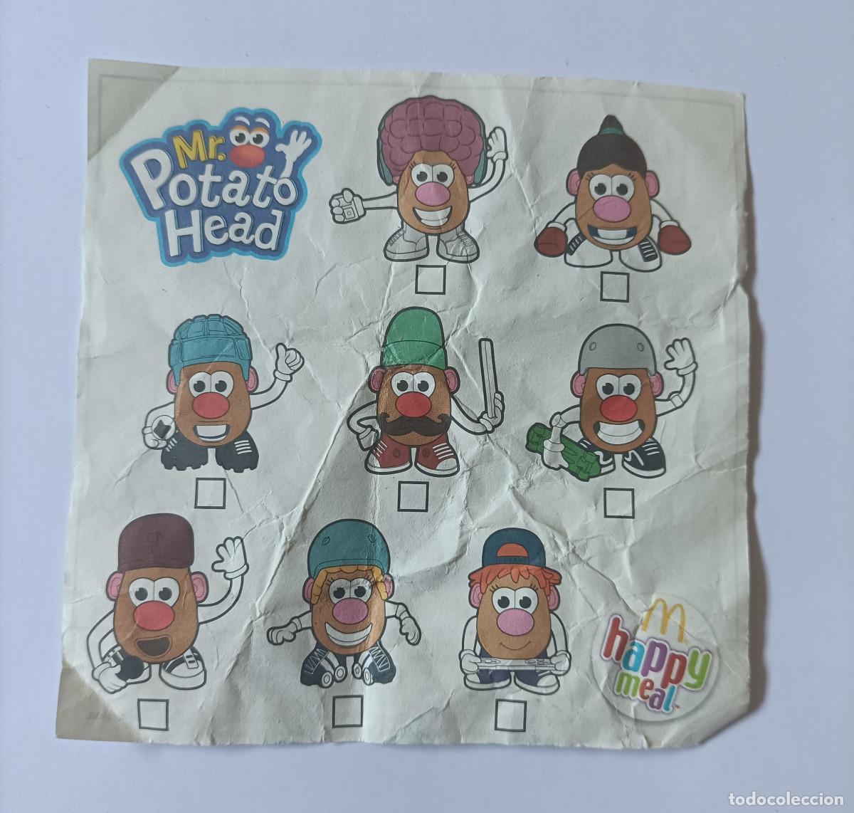 Otros Art&iacute;culos de Coleccionismo en Papel: mr potato head papel mcdonalds mcdonald mc donald happy meal check list instrucciones papel checklis