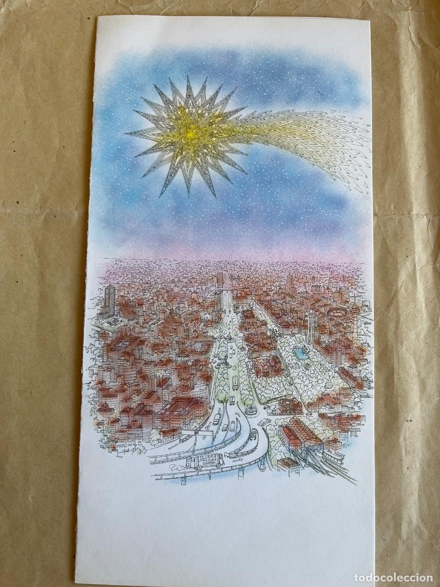 Otros Art&iacute;culos de Coleccionismo en Papel: Publicidad Caja de Ahorros - Caja Madrid- Tarjeta de Navidad -Christmas