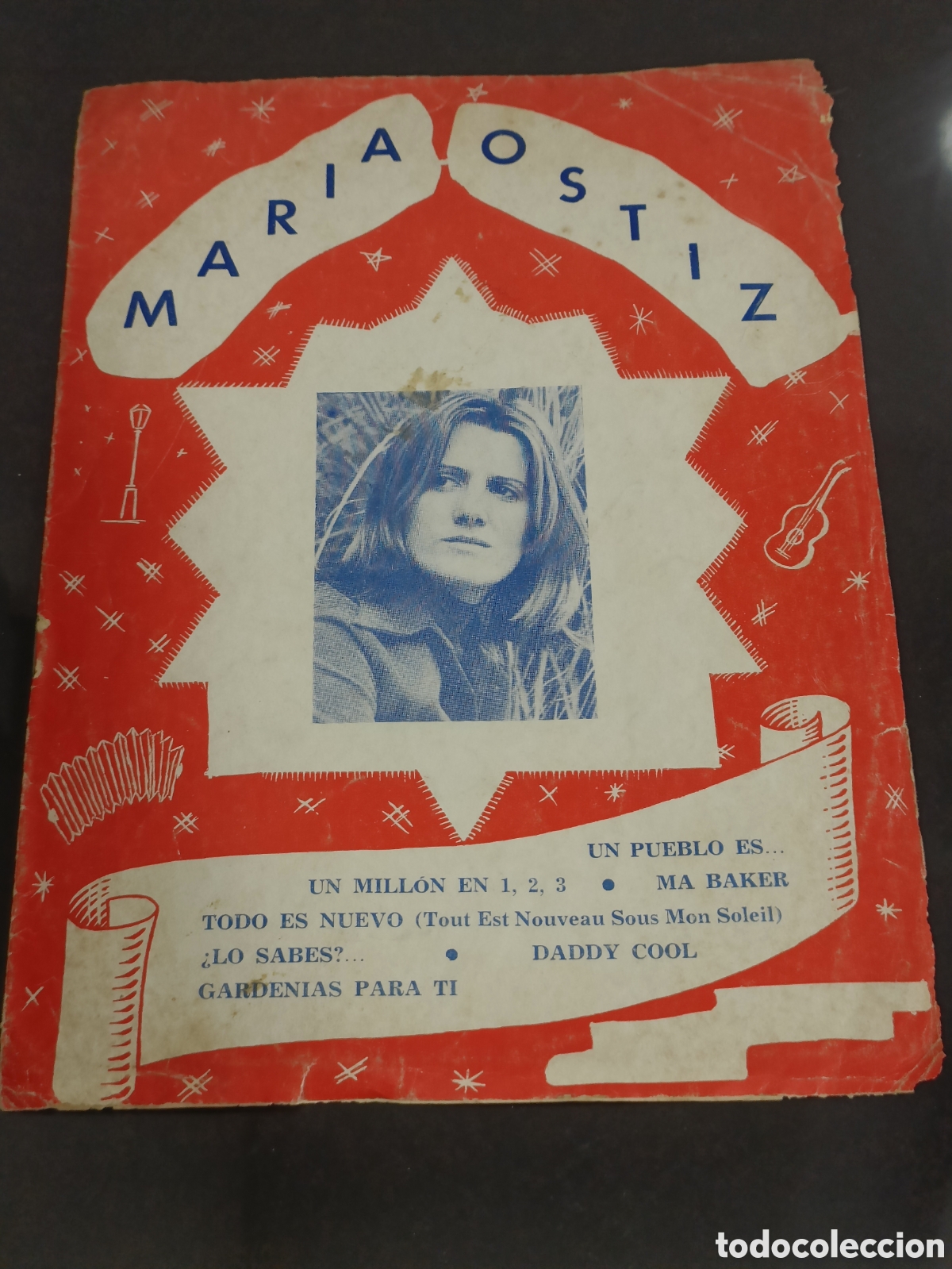 Otros Art&iacute;culos de Coleccionismo en Papel: A&ntilde;os 70 Cancionero Mar&iacute;a Ostiz Editorial Marazul