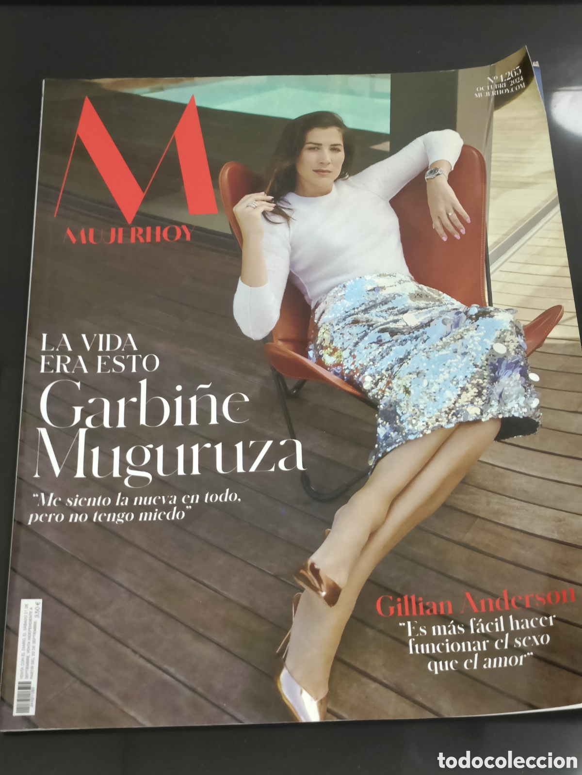 Otros Art&iacute;culos de Coleccionismo en Papel: Garbi&ntilde;e Muguruza Suplemento Mujer Hoy - 21/9/2024