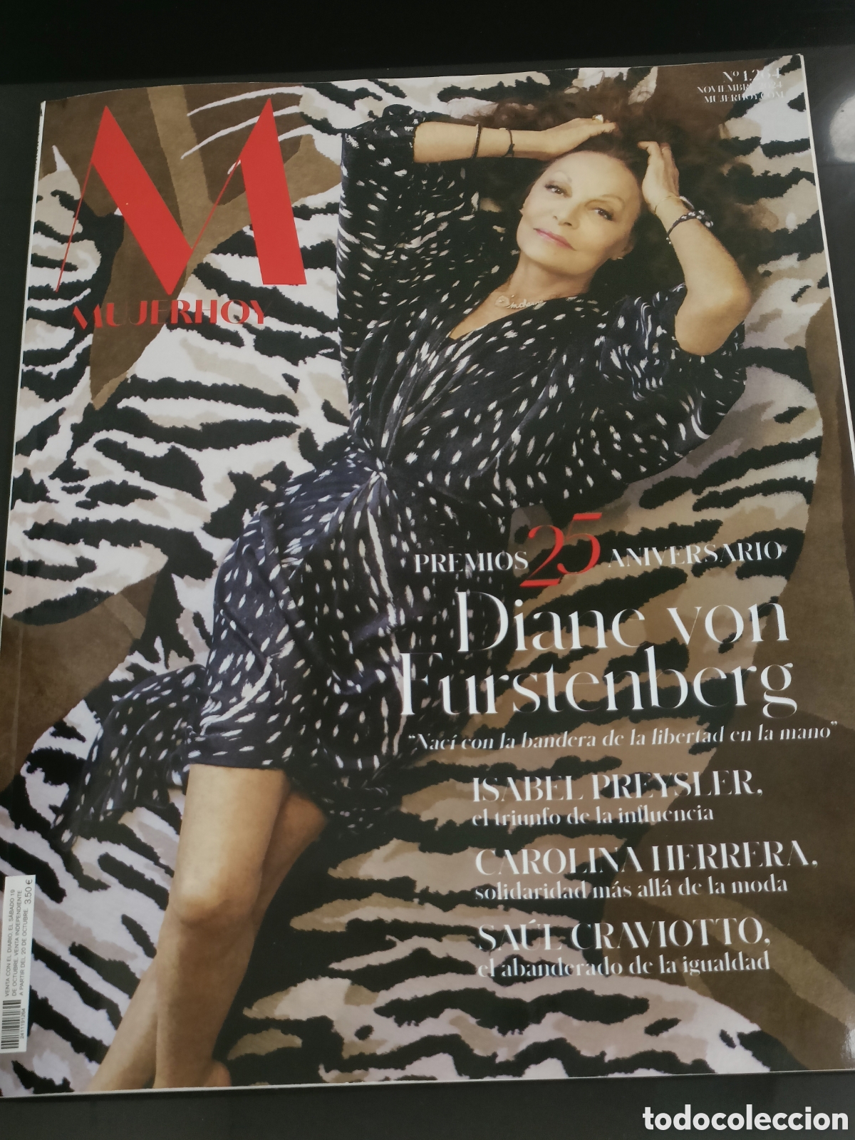 Otros Art&iacute;culos de Coleccionismo en Papel: Suplemento Mujer hoy 2024 Diane von F&uuml;rstenberg