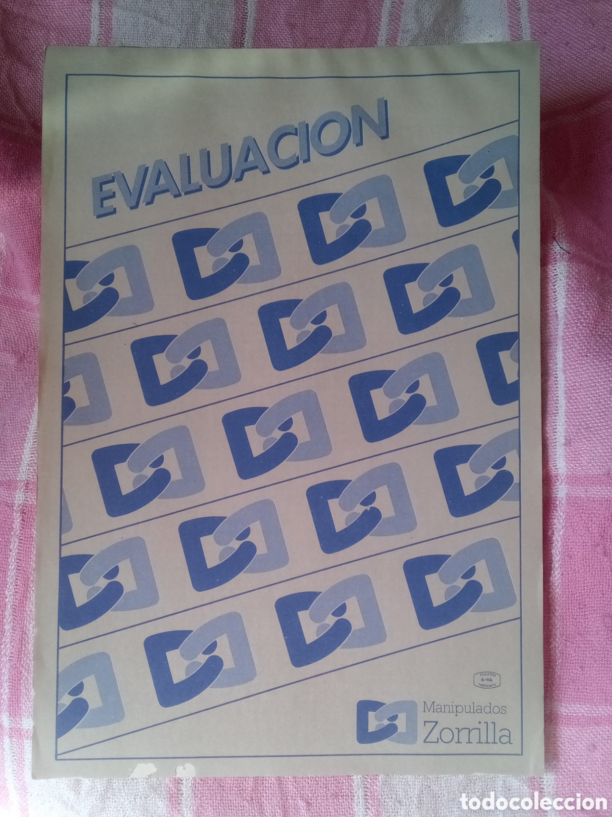 Sammelleidenschaft Andere Papierartikel: BLOCK EVALUACI&Oacute;N - MANIPULADOS ZORRILLA - LIBRETA