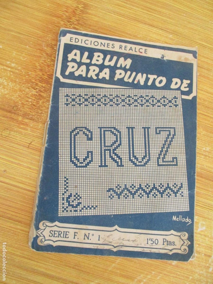 Otros Art&iacute;culos de Coleccionismo en Papel: EDICIONES REALCE, ALBUM PARA PUNTO DE CRUZ - SERIE F N&ordm;. 1