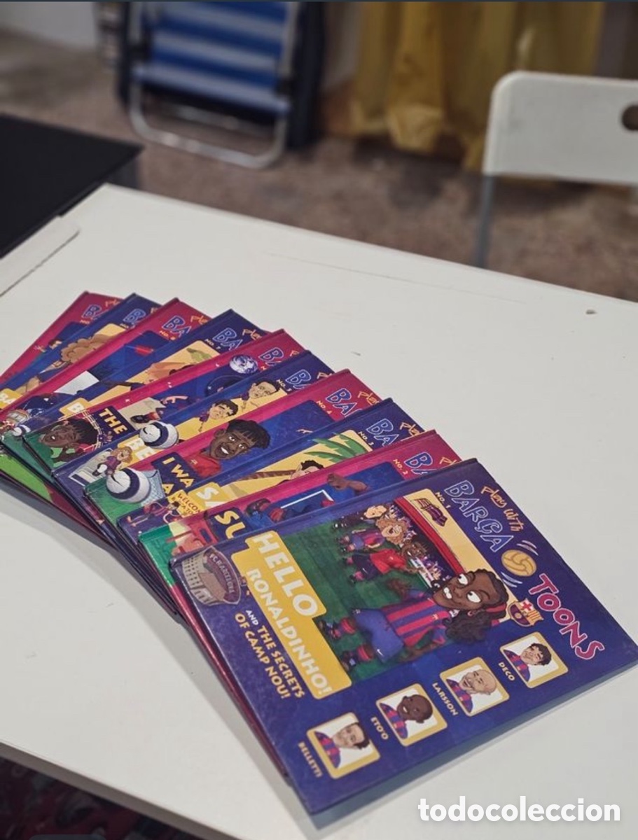 Collectionnisme Papier divers: Bar&ccedil;a toons 10 n&uacute;meros a&ntilde;os 2005