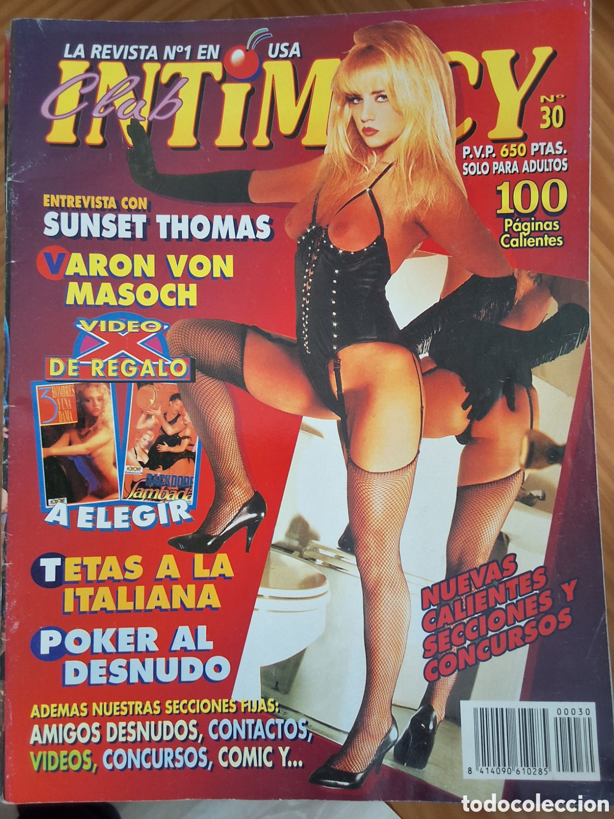 Otros Art&iacute;culos de Coleccionismo en Papel: Intimacy club revista erotica espa&ntilde;ola desnudos mujeres n&uacute;mero 30