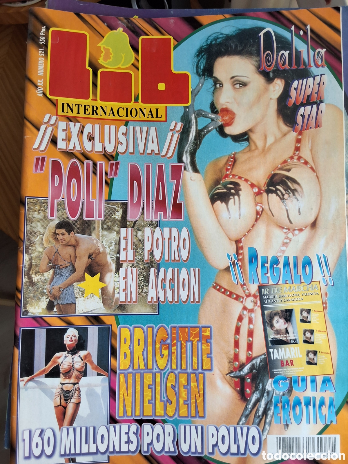Otros Art&iacute;culos de Coleccionismo en Papel: Lib internacional revista erotica espa&ntilde;ola desnudos mujeres n&uacute;mero 521