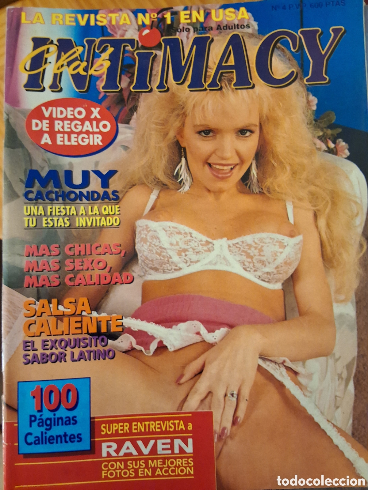 Otros Art&iacute;culos de Coleccionismo en Papel: Intimacy club revista erotica espa&ntilde;ola desnudos mujeres n&uacute;mero 4