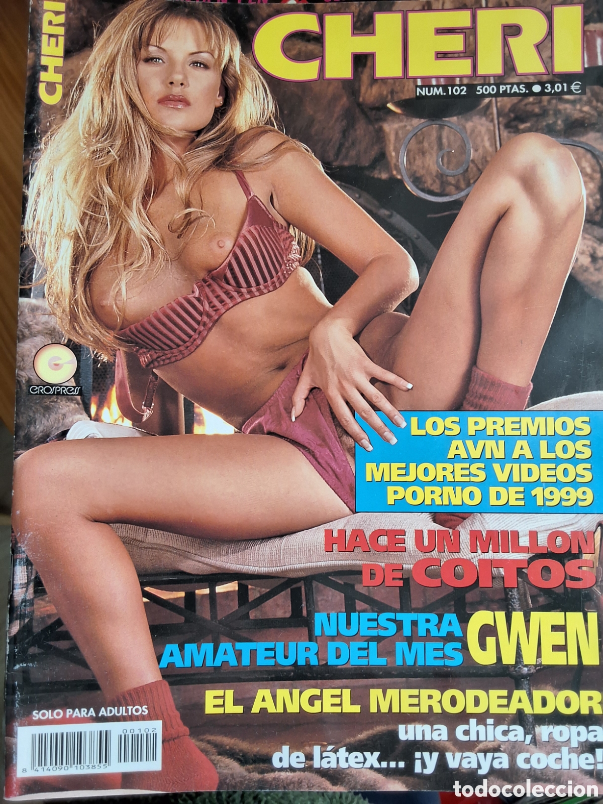 Otros Art&iacute;culos de Coleccionismo en Papel: Cheri revista erotica espa&ntilde;ola desnudos mujeres n&uacute;mero 102 a&ntilde;o 1999/11