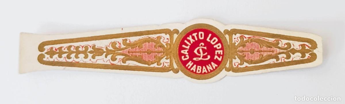Sammelleidenschaft Andere Papierartikel: Chinchal, Cigar Band, Antigua Vitola de Coleccion, CALIXTO LOPEZ CL, 752