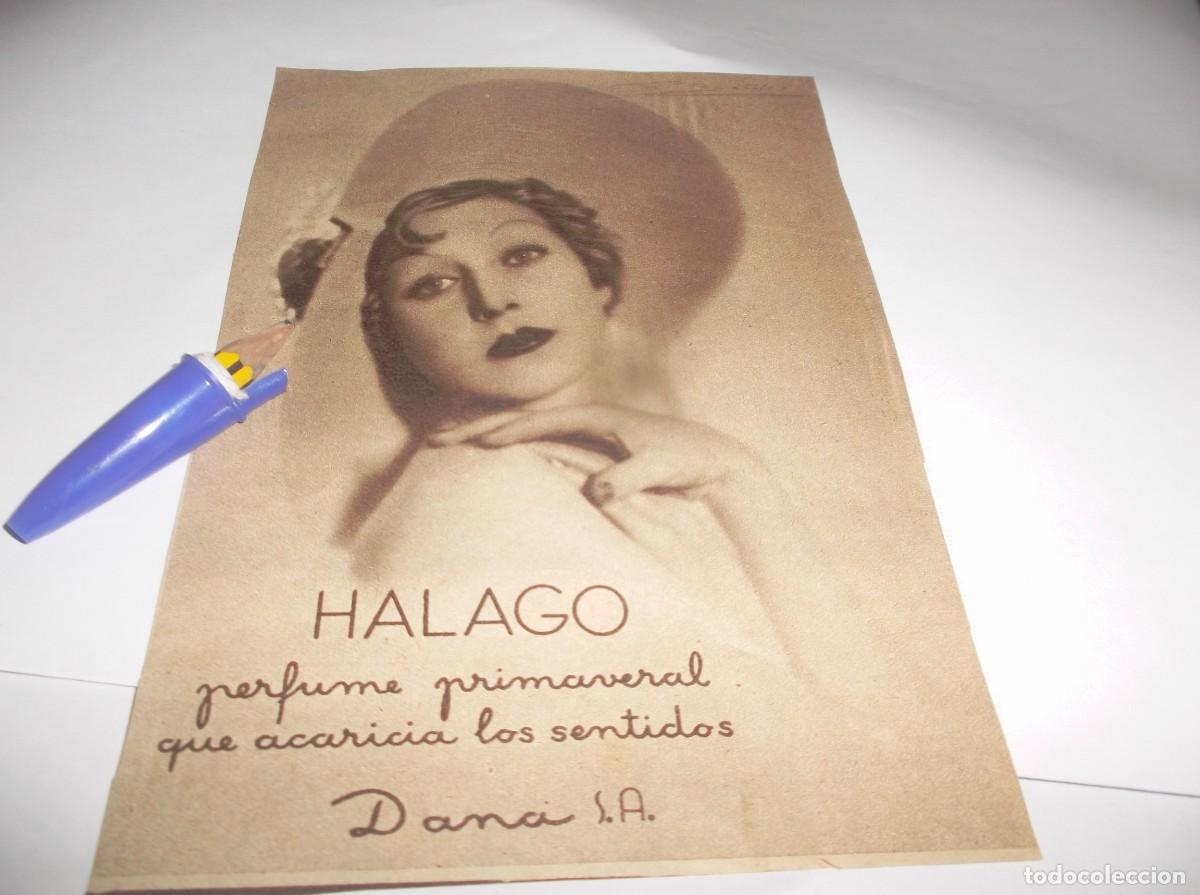 Otros Art&iacute;culos de Coleccionismo en Papel: RECORTE PUBLI.A&Ntilde;O 1912.-PERFUME HALAGO -PERFUME PRIMAVERAL QUE ACARICIA LOS SENTIDOS - DANA S.A.