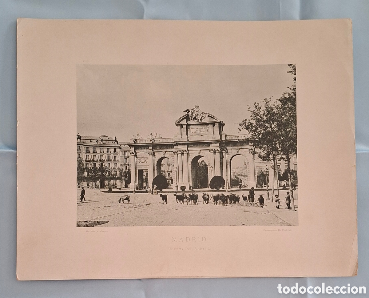 Collectionnisme Papier divers: L&aacute;minas originales de Madrid Siglo XIX principios del XX