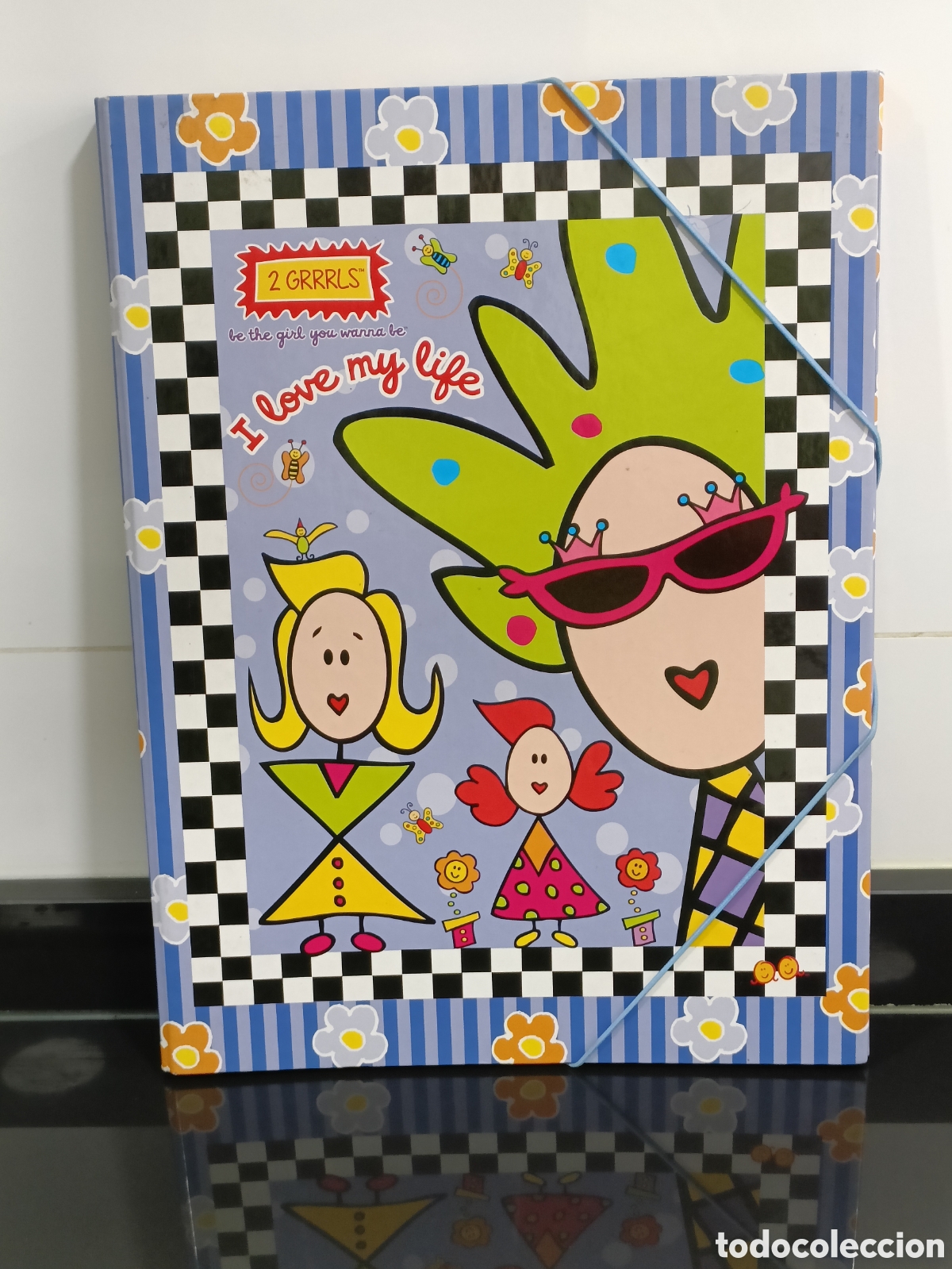 Otros Art&iacute;culos de Coleccionismo en Papel: 2003 Carpeta organizador 2 GRRRL I love my life Enri