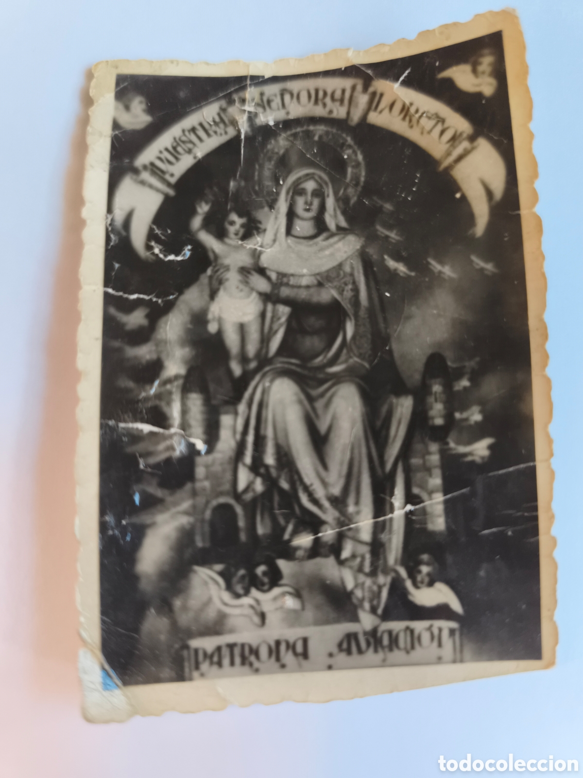 Otros Art&iacute;culos de Coleccionismo en Papel: ANTIGUA FOTO RECUERDO CONFERENCIAS CUARESMALES EJERCITO DEL AIRE VALENCIA 1955