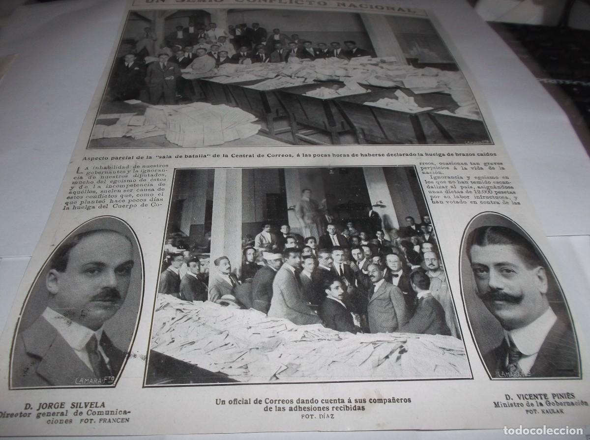 Otros Art&iacute;culos de Coleccionismo en Papel: RECORTE A&Ntilde;O 1922(MADRID)EL CUERPO DE CORREOS EN HUELGA Y PRESIDENTE DELCONSEJO RESUELVE LA HUELGA