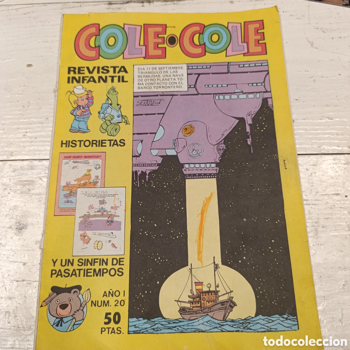 Otros Art&iacute;culos de Coleccionismo en Papel: revista infantil Cole Cole, publicada por la Editorial Bruguera en 1983.