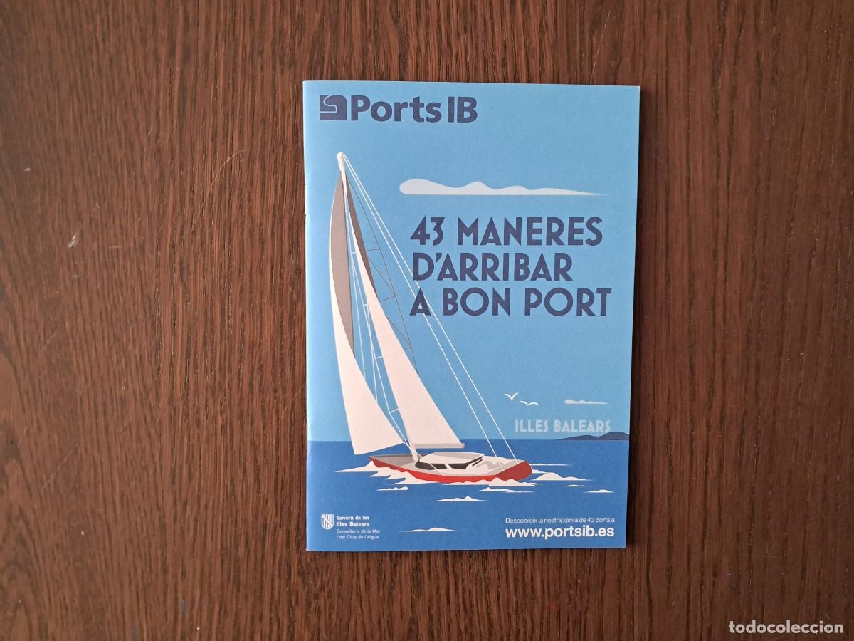Otros Art&iacute;culos de Coleccionismo en Papel: peque&ntilde;o librito de publicidad para tomar notas, Ports IB, govern de les Illes Balears.