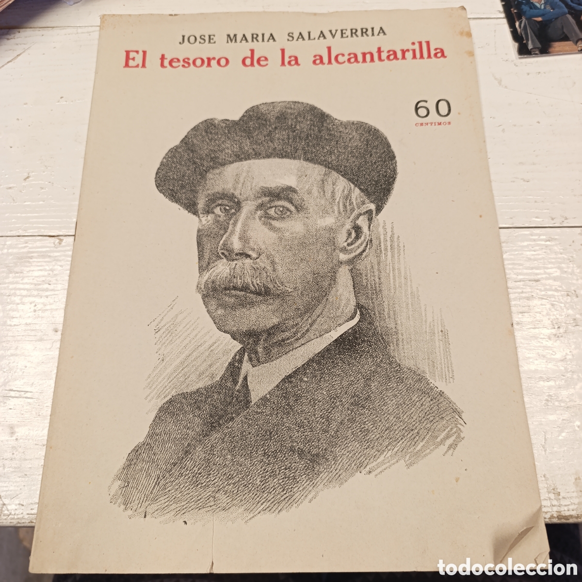 Otros Art&iacute;culos de Coleccionismo en Papel: El tesoro de la alcantarilla&rdquo; de Jos&eacute; Mar&iacute;a Salaverr&iacute;a. Revista Literaria Novelas y Cuentos ,1940
