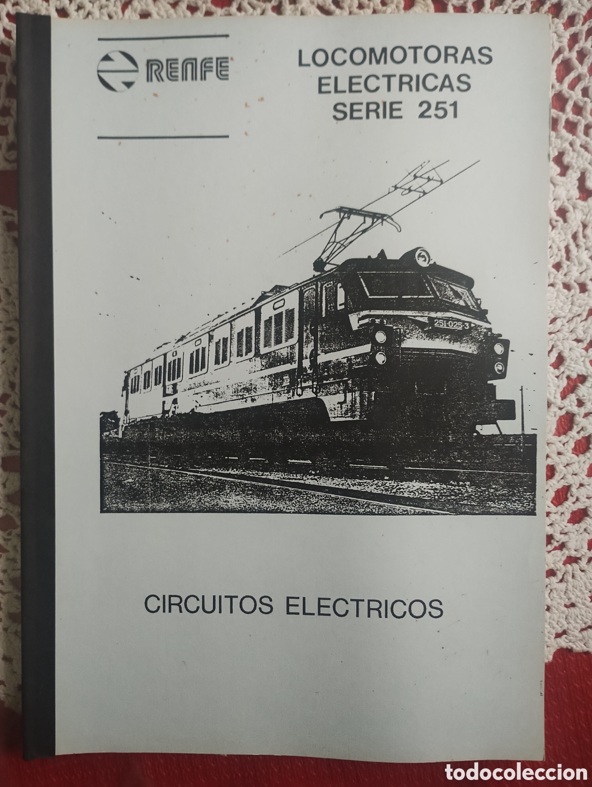 Paper Collecting Others: Manual Locomotoras El&eacute;ctricas Serie 251 RENFE