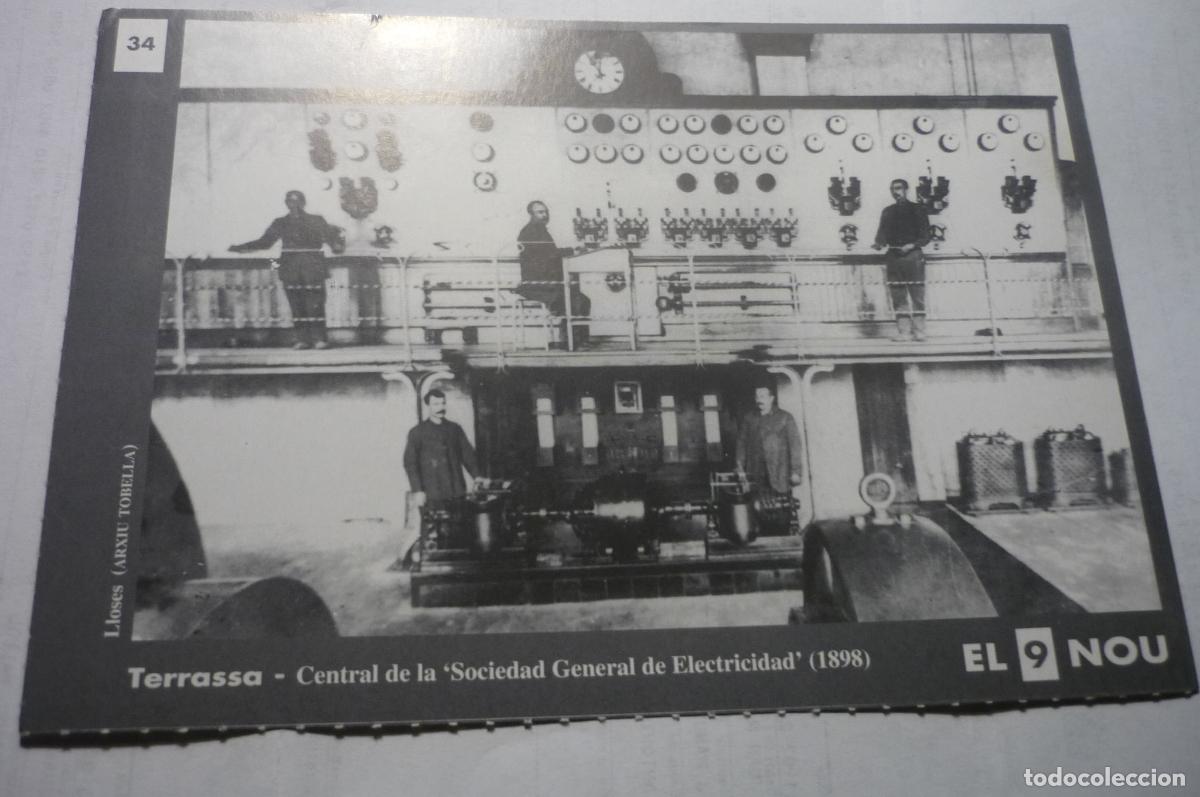 Otros Art&iacute;culos de Coleccionismo en Papel: tarjeta reproduccion terrassa sdad electrica colecc nou