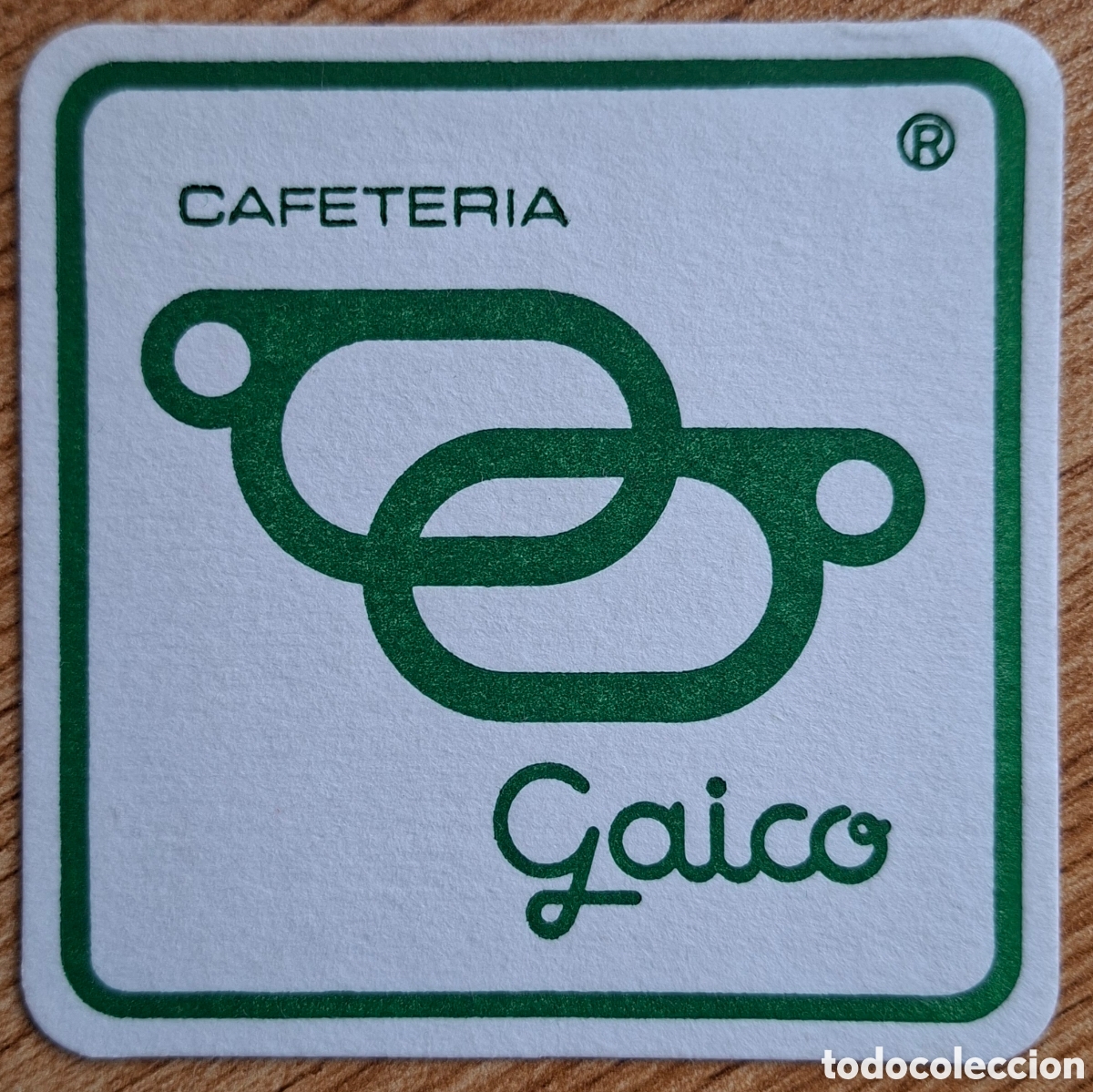 Otros Art&iacute;culos de Coleccionismo en Papel: Posavasos Cafeter&iacute;a Gaico - Bilbao (Vizcaya - Bizkaia)