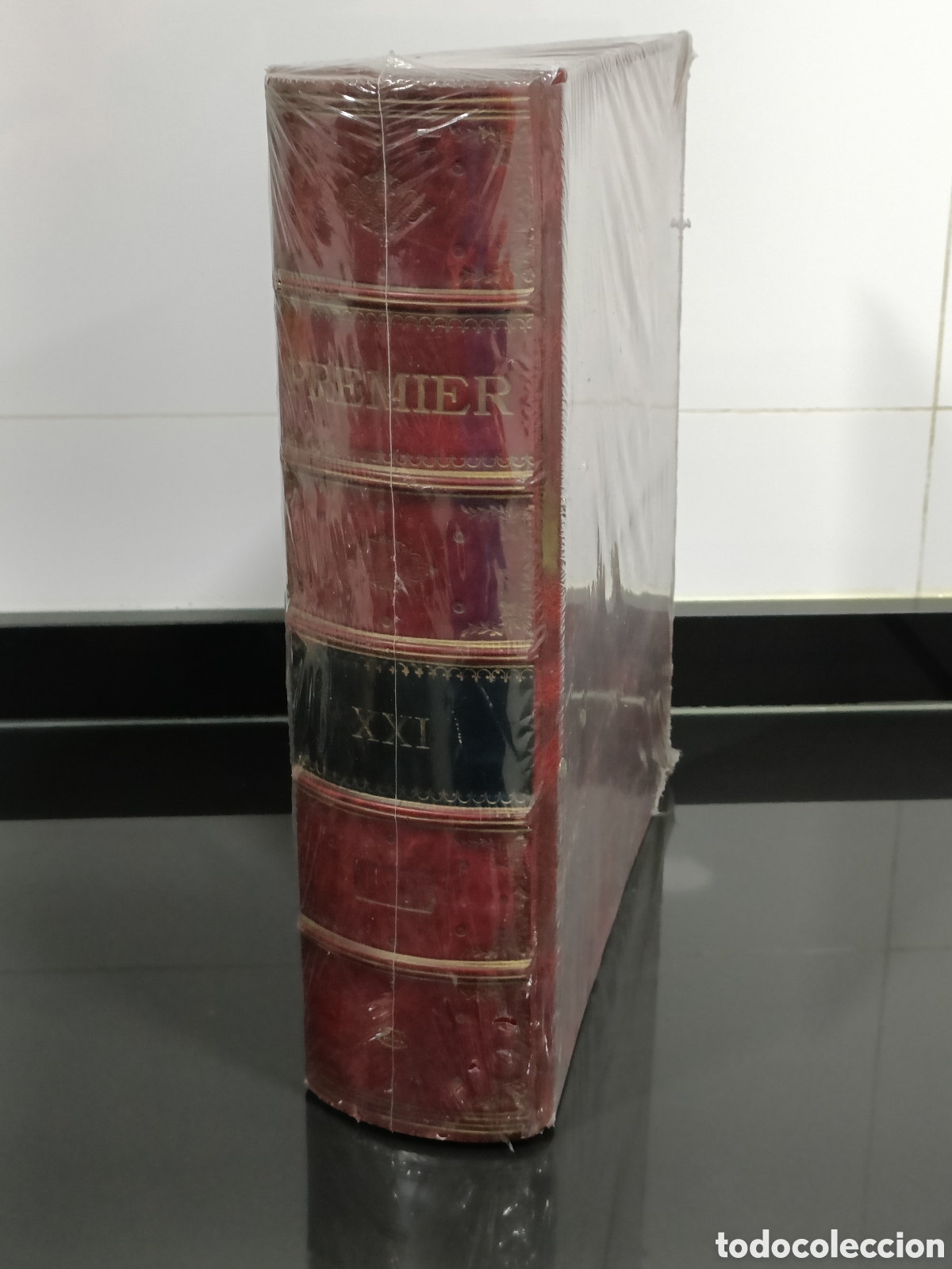 Otros Art&iacute;culos de Coleccionismo en Papel: Estilo Vintage Archivador Pardo Premier color burdeos