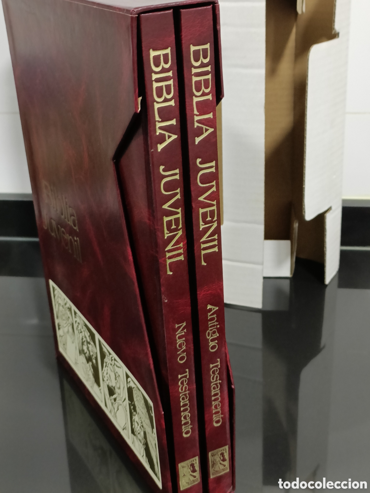 Otros Art&iacute;culos de Coleccionismo en Papel: Biblia Juvenil Antiguo nuevo testamento 2 Tomos