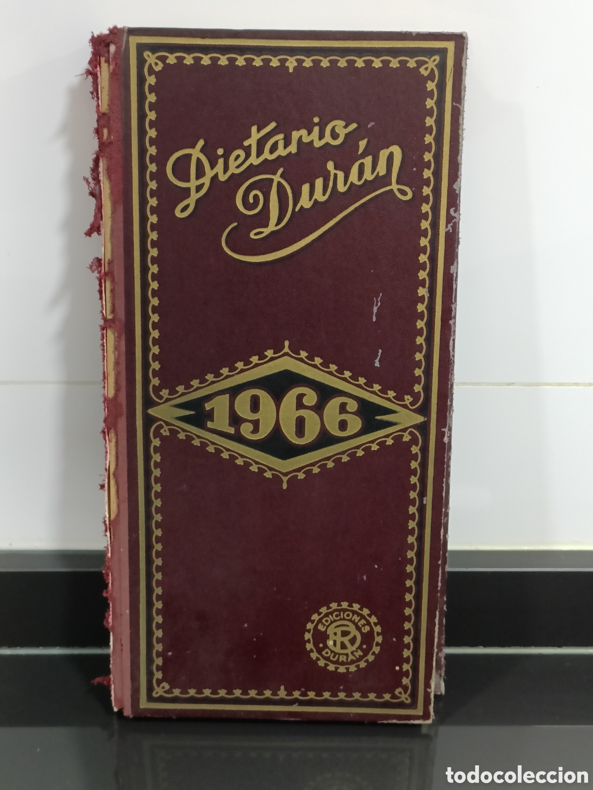 Otros Art&iacute;culos de Coleccionismo en Papel: Vintage 1966 Dietario Ediciones Dur&aacute;n
