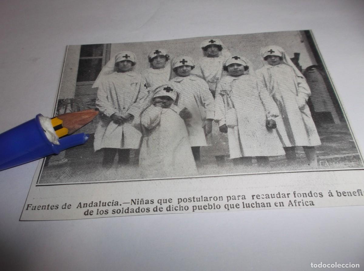 Otros Art&iacute;culos de Coleccionismo en Papel: RECORTE A&Ntilde;O 1922-FUENTES D ANDALUCIA(SEVILLA)NI&Ntilde;AS RECAUDARON FONDOS &Aacute; BENEFICIO SOLDADOS DE &Aacute;FRICA