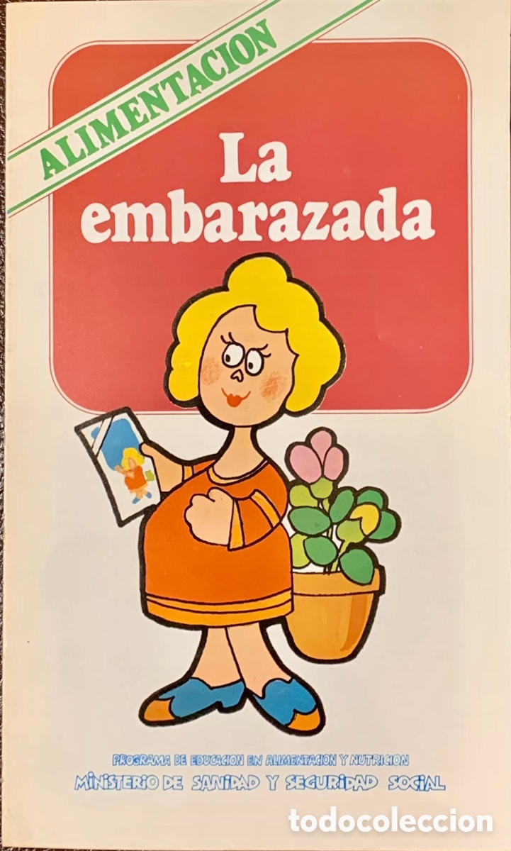 Paper Collecting Others: Folleto. Alimentaci&oacute;n. La embarazada. Ministerio de Sanidad y Seguridad Social. 1980.