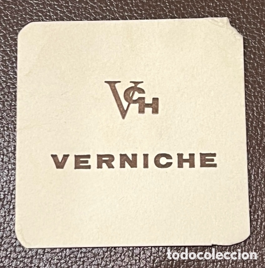 Otros Art&iacute;culos de Coleccionismo en Papel: Posavasos. VERNICHE. A&ntilde;os 70.