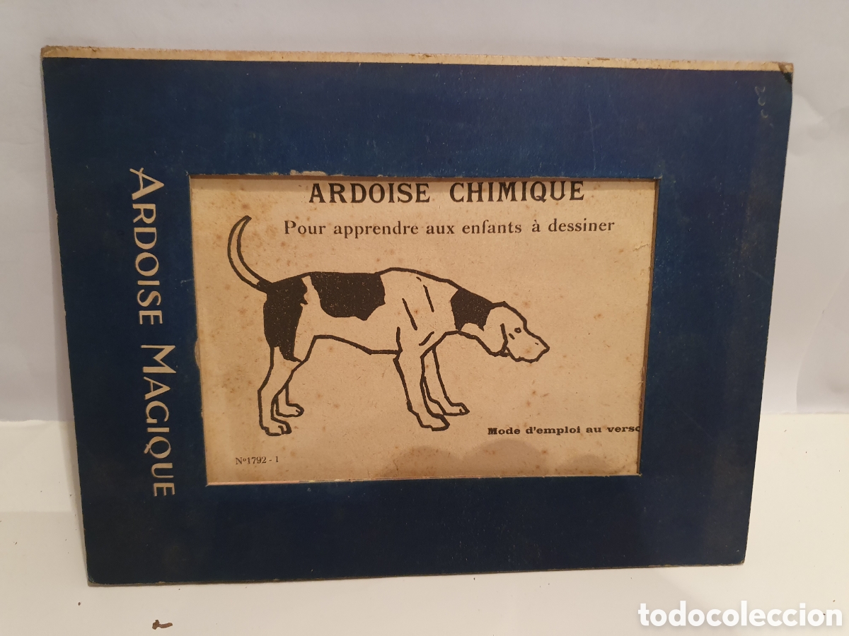 Otros Art&iacute;culos de Coleccionismo en Papel: ARDOISE CHIMIQUE. ARDOISE MAGIQUE. POUR APPENDRE AUX ENFANTS A DESSINER. A&Ntilde;OS 30.