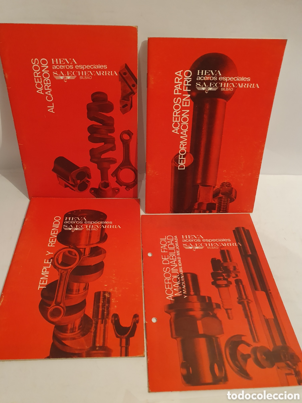 Otros Art&iacute;culos de Coleccionismo en Papel: HEVA. S.A. ECHEVARRIA. BILBAO. ACEROS ESPECIALES. CUADERNOS PUBLICITARIOS.