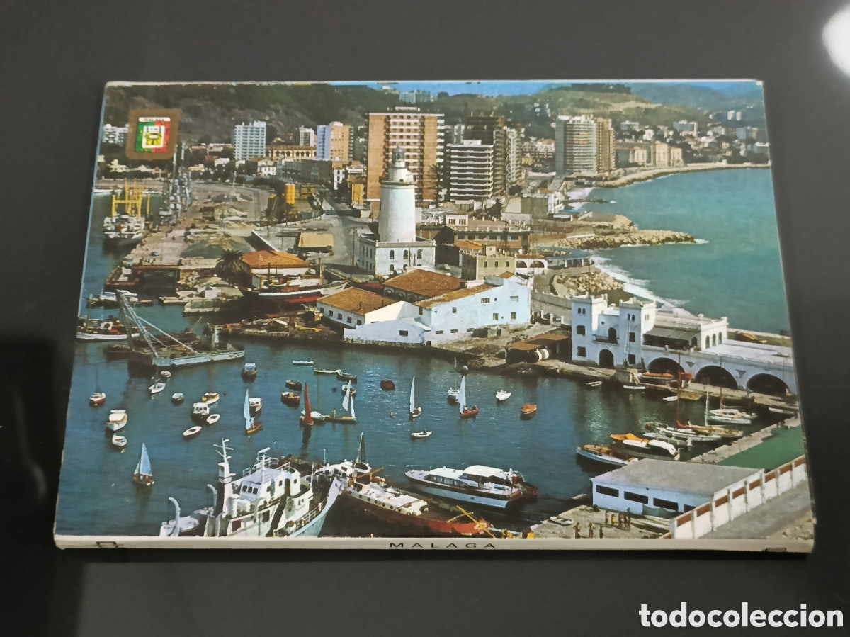 Otros Art&iacute;culos de Coleccionismo en Papel: Postales A&ntilde;os 70/80 La ciudad de M&aacute;laga antes de la masificaci&oacute;n