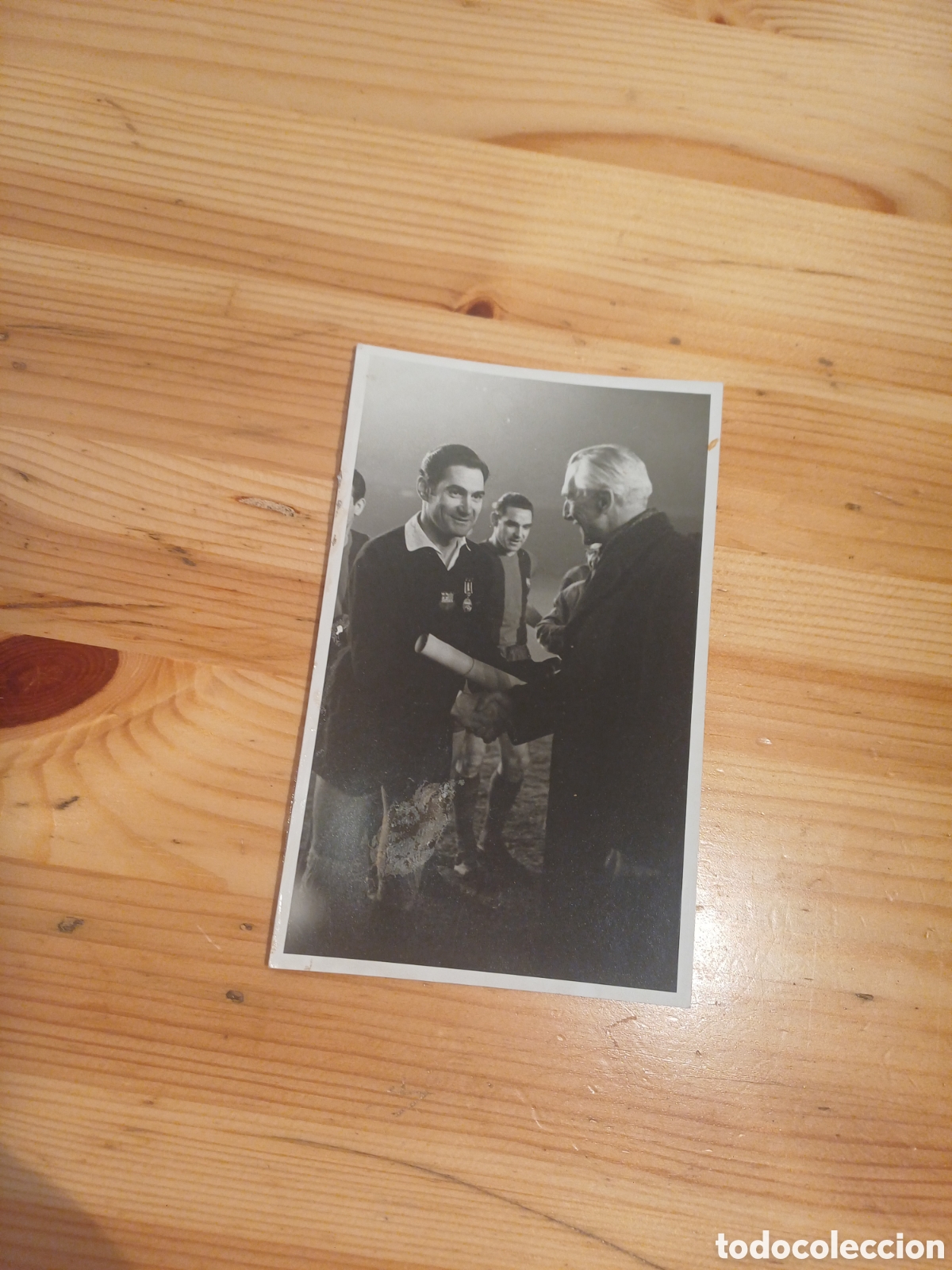 Otros Art&iacute;culos de Coleccionismo en Papel: FOTO ANTONIO RAMALLETS, F&Uacute;TBOL, MEDALLA DE ORO AL M&Eacute;RITO