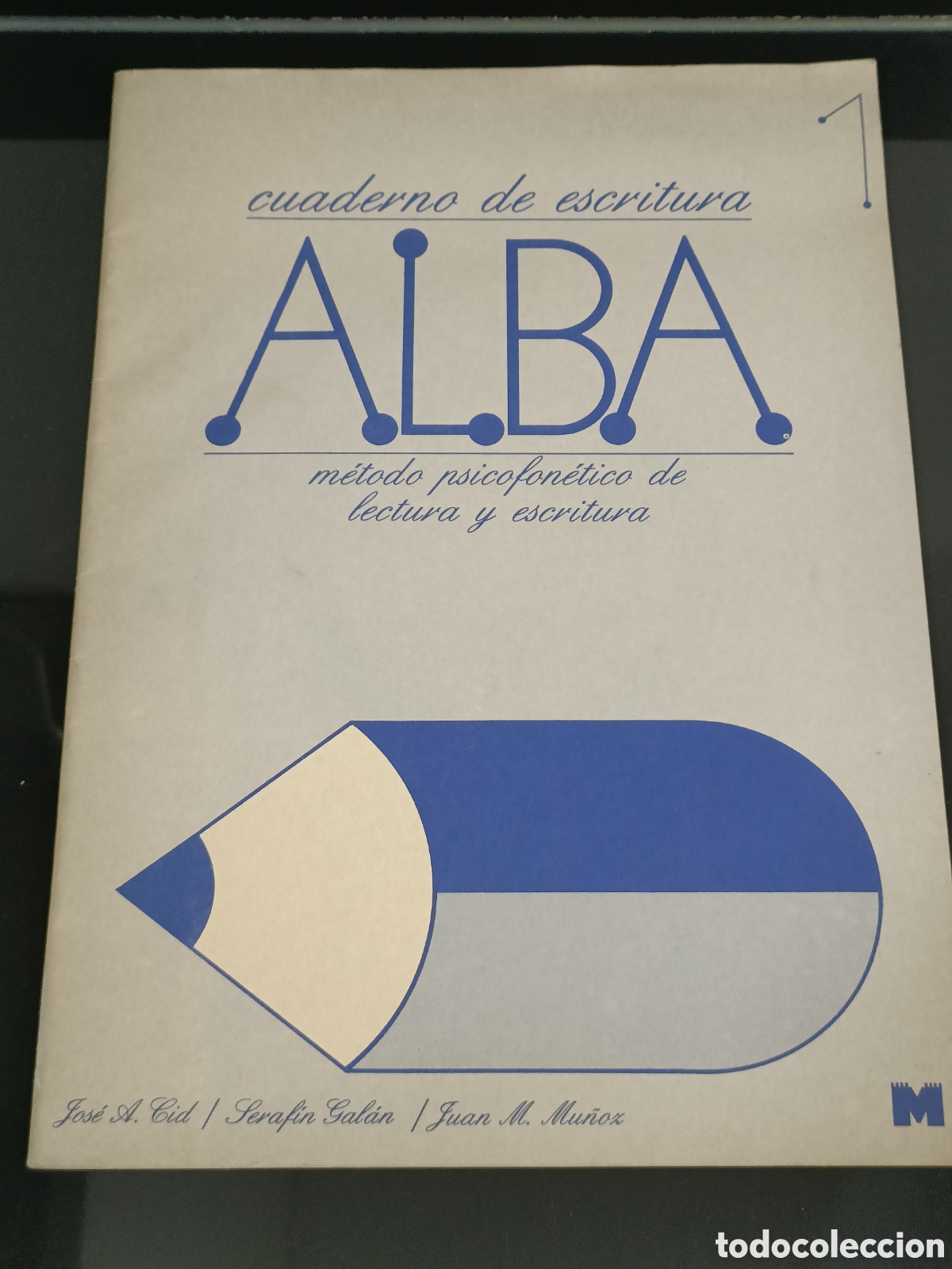 Otros Art&iacute;culos de Coleccionismo en Papel: Vintage 1983 Cuaderno de escritura ALBA