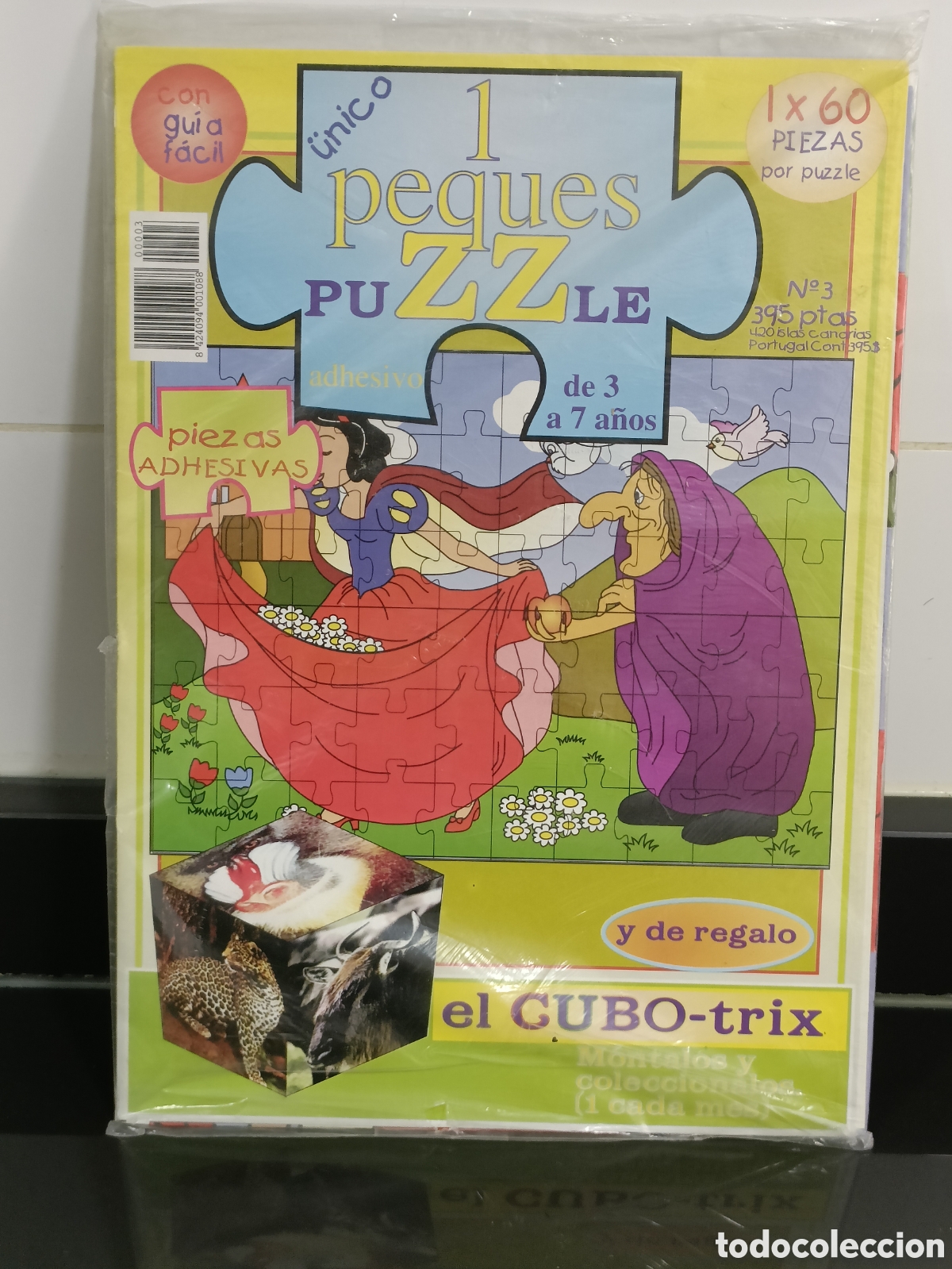 Otros Art&iacute;culos de Coleccionismo en Papel: Vintage N&deg; 3 Peques Puzzles adhesivo Revista Infantil