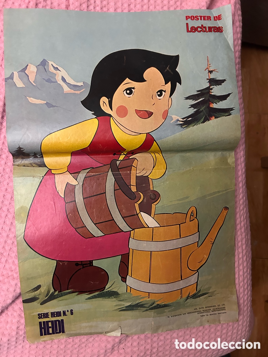 5 p&oacute;ster Heidi lecturas