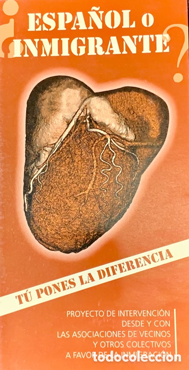 Otros Art&iacute;culos de Coleccionismo en Papel: Folleto. &iquest;Espa&ntilde;ol o Inmigrante? Tu pones la diferencia. Regi&oacute;n de Murcia. 1980.