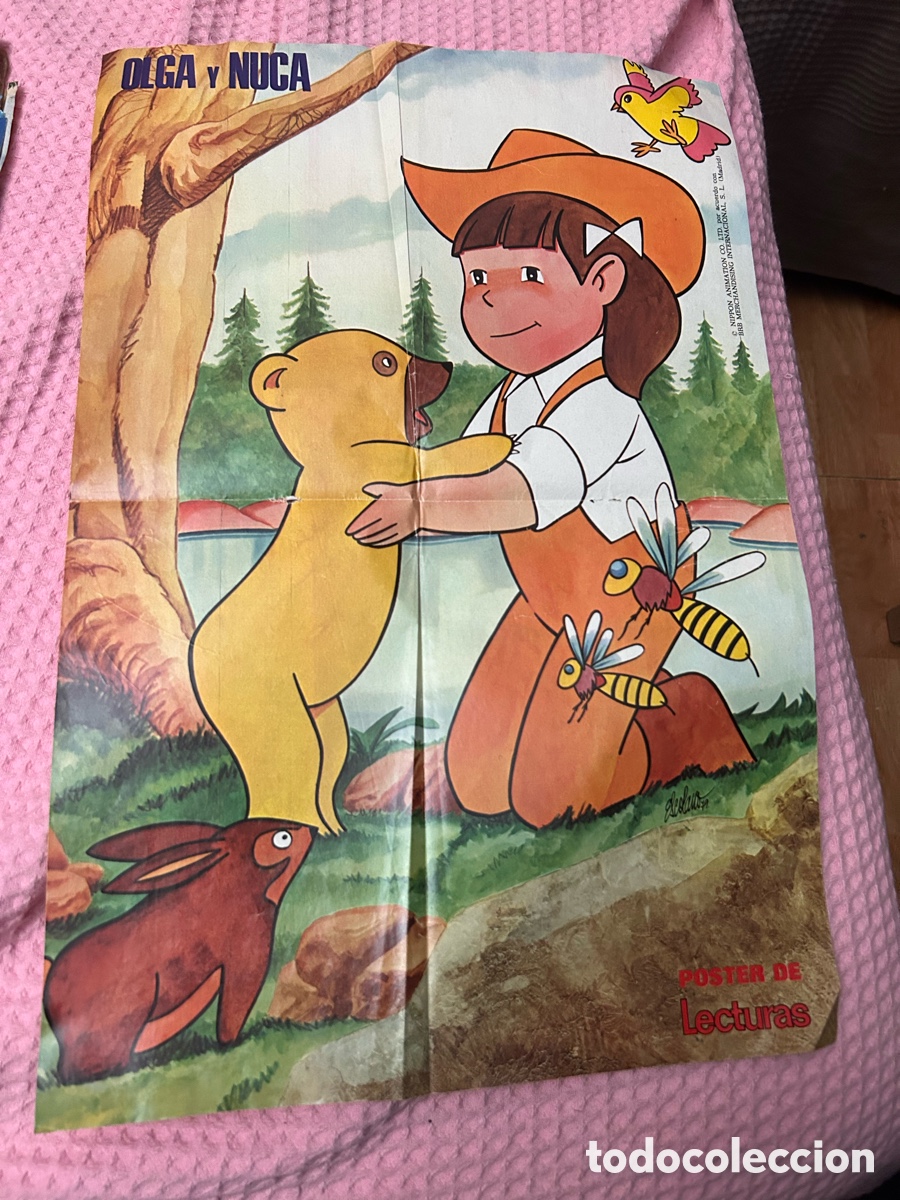 Otros Art&iacute;culos de Coleccionismo en Papel: P&oacute;ster vintage Olga y Nuca