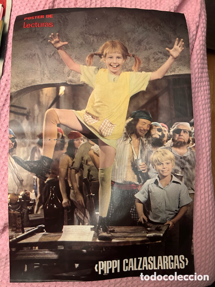 Otros Art&iacute;culos de Coleccionismo en Papel: P&oacute;ster Pipi Calzas Largas