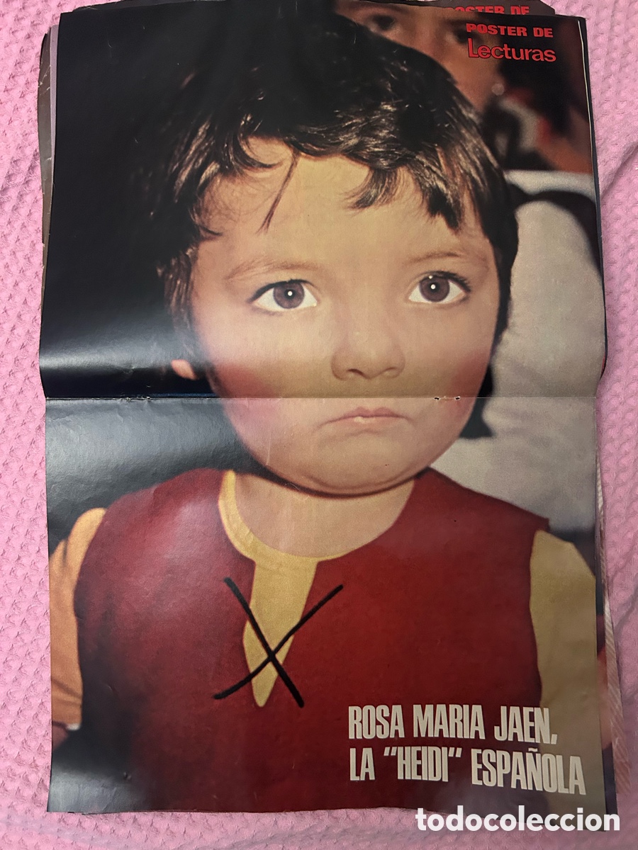 Otros Art&iacute;culos de Coleccionismo en Papel: P&oacute;ster La Heidi Espa&ntilde;ola Rosa Mar&iacute;a Ja&eacute;n