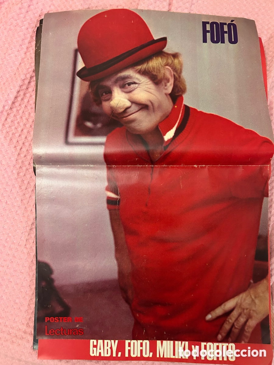 Otros Art&iacute;culos de Coleccionismo en Papel: P&oacute;ster de Fofo los payasos de la tele