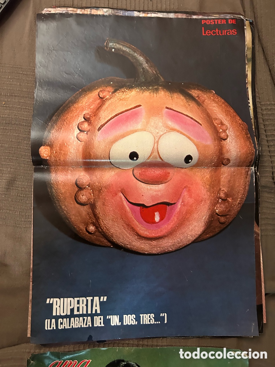 Otros Art&iacute;culos de Coleccionismo en Papel: P&oacute;ster calabaza Ruperta