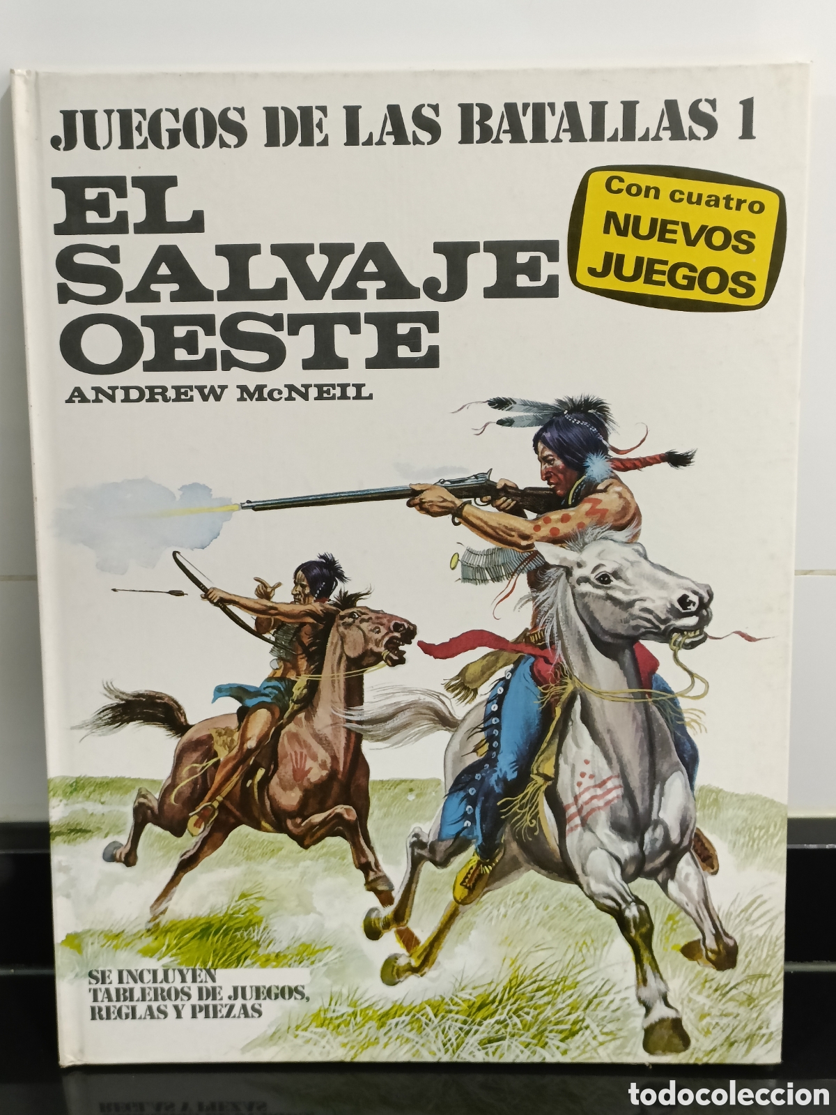Otros Art&iacute;culos de Coleccionismo en Papel: 1977 Libro juegos de las batallas 1: El salvaje Oeste Plaza & Janes