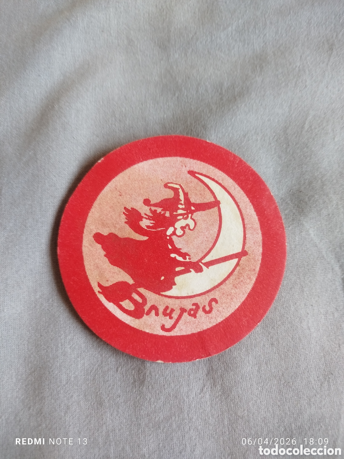 Otros Art&iacute;culos de Coleccionismo en Papel: posavasos -pub brujas- valladolid